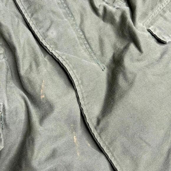 Vintage 80s U.S. Army M-65 Field Jacket Small Regular OG-107 Scovill Zipper - Picture 9 of 10